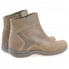 Stivaletti donna 3223 tuxon sabbia