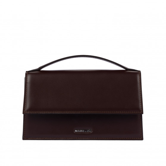 Borsa da donna a tracolla 057g 01 testa di moro