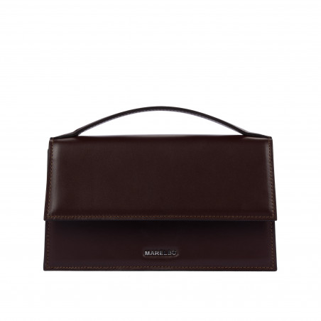 Borsa da donna a tracolla 057g 01 testa di moro