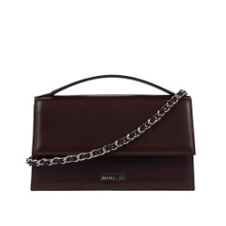 Borsa da donna a tracolla 057g 01 testa di moro