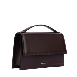 Borsa da donna a tracolla 057g 01 testa di moro