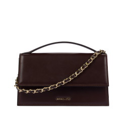 Borsa donna a tracolla 057g testa di moro