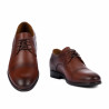 Scarpe eleganti da uomo 822-1 in cognac