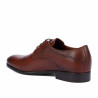 Scarpe eleganti da uomo 822-1 in cognac