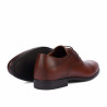 Scarpe eleganti da uomo 822-1 in cognac