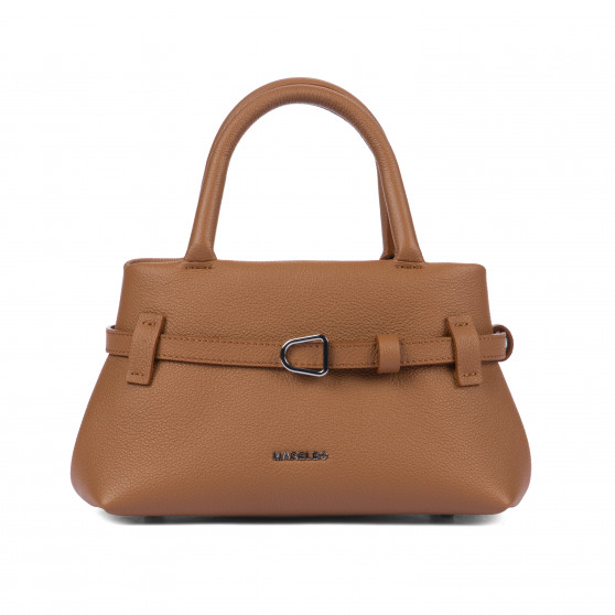 Borsa da donna a mano 056g 01 cognac