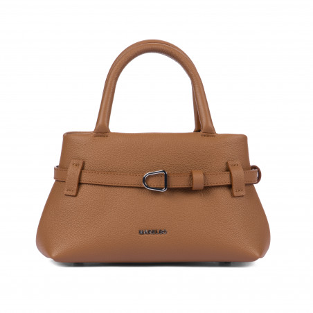 Borsa da donna a mano 056g 01 cognac