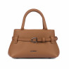 Borsa da donna a mano 056g 01 cognac