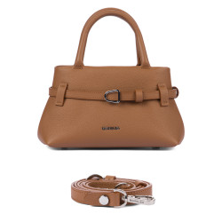 Borsa da donna a mano 056g 01 cognac