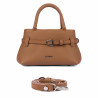 Borsa da donna a mano 056g 01 cognac