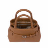Borsa da donna a mano 056g 01 cognac