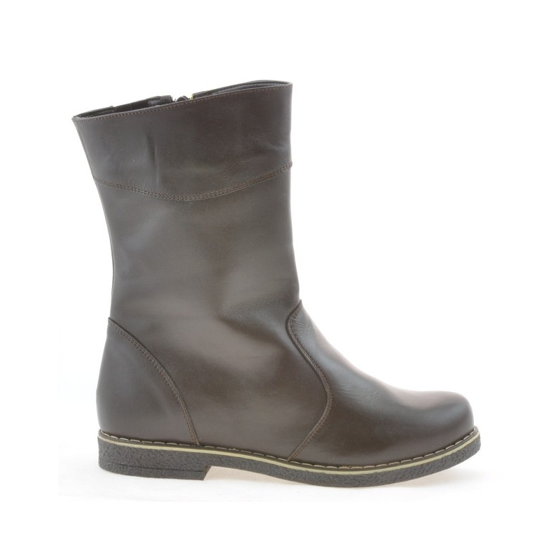 Stivaletti donna 3259xxl caffè