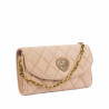 Borsa da donna a tracolla 048g camoscio nude