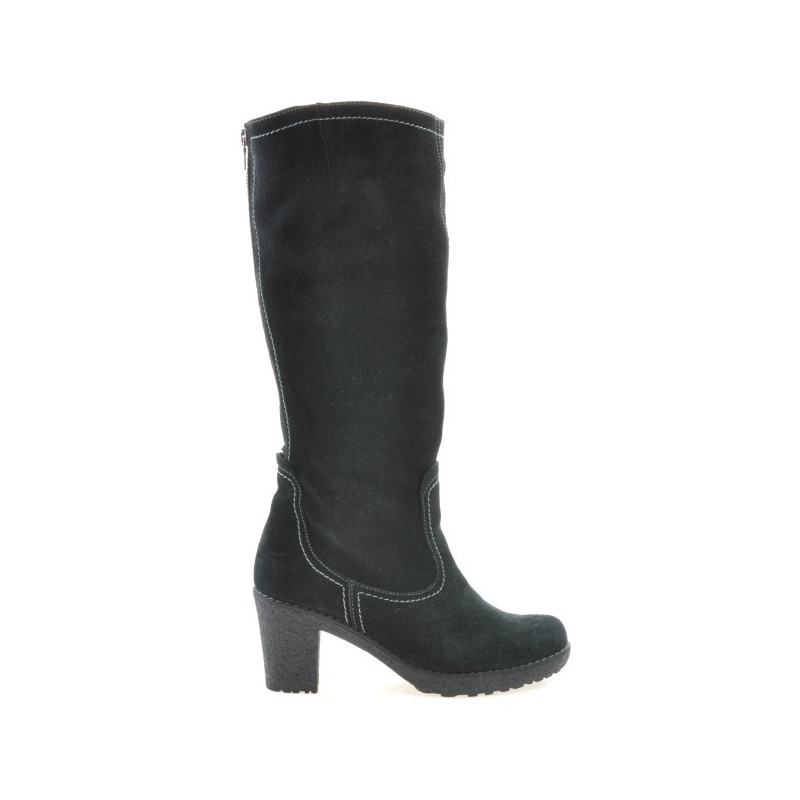 Stivali donna 3258 nero velluto