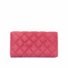 Borsa da donna a tracolla 048g camoscio rosa barbie