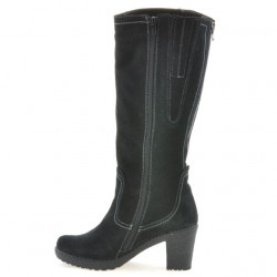 Stivali donna 3258 nero velluto