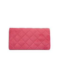 Borsa da donna a tracolla 048g 01 camoscio rosa barbie