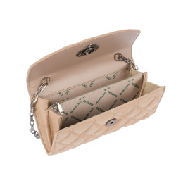 Borsa donna a tracolla 048g 01 camoscio nude