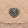 Borsa donna a tracolla 048g 01 camoscio nude