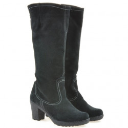 Stivali donna 3258 nero velluto