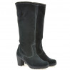 Stivali donna 3258 nero velluto