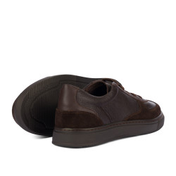 Scarpe casual/sport uomo 998 cioccolato combinato