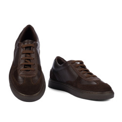 Scarpe casual/sport uomo 998 cioccolato combinato