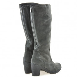 Stivali donna 3258 antracite velluto