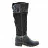 Stivali donna 3225 nero combinato