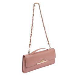 Borsa da donna a tracolla 054g rosa
