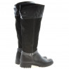 Stivali donna 3225 nero combinato