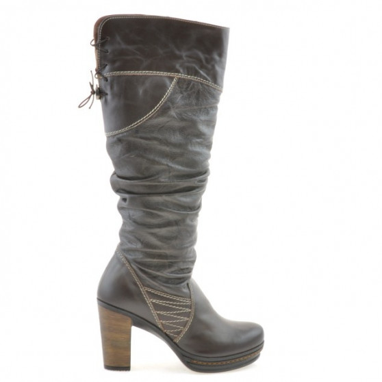 Stivali donna 226 caffè+crep caffè