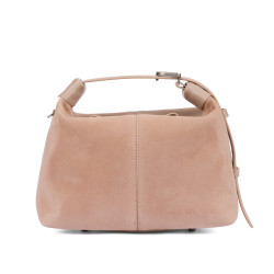 Borsa donna a mano 037-1g 01 camoscio nude