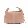 Borsa donna a mano 037-1g 01 camoscio nude