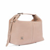 Borsa donna a mano 037-1g 01 camoscio nude