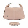 Borsa donna a mano 037-1g 01 camoscio nude