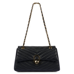 Borsa a tracolla donna 052g nero