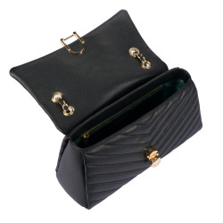 Borsa a tracolla donna 052g nero