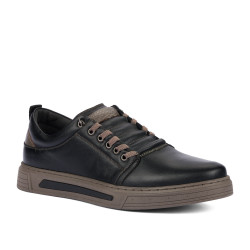 Scarpe casual uomo 982 nero combinato-k