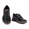 Scarpe casual uomo 982 nero combinato-k