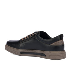 Scarpe casual uomo 982 nero combinato-k