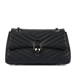 Borsa a tracolla da donna 052g 01 nero
