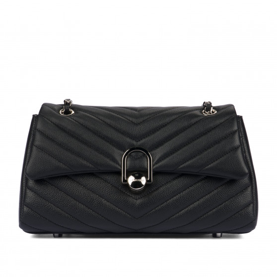 Borsa a tracolla da donna 052g 01 nero
