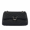 Borsa a tracolla da donna 052g 01 nero