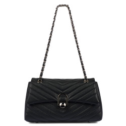 Borsa a tracolla da donna 052g 01 nero