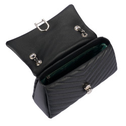 Borsa a tracolla da donna 052g 01 nero