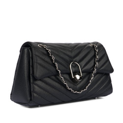 Borsa a tracolla da donna 052g 01 nero