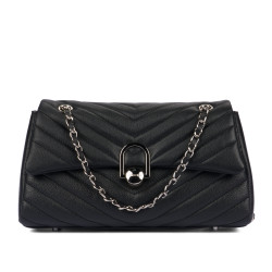 Borsa a tracolla da donna 052g 01 nero