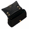 Borsa donna a tracolla 052g camoscio nero