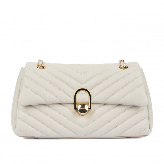 Borsa da donna a spalla 052g panna
